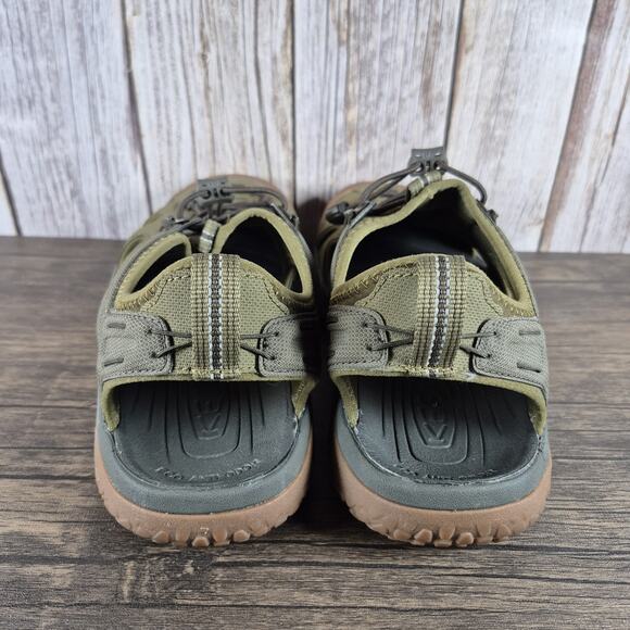 KEEN Men's SOLR High-Performance Closed Toe Water Sandals Green Men's Sz 11 - Picture 4 of 9
